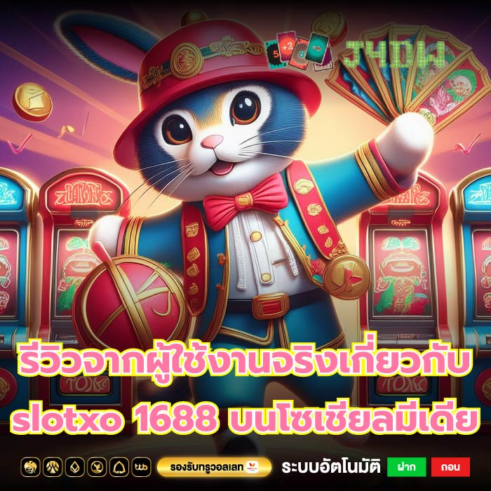 รีวิวจากผู้ใช้งานจริงเกี่ยวกับ slotxo 1688 บนโซเชียลมีเดีย